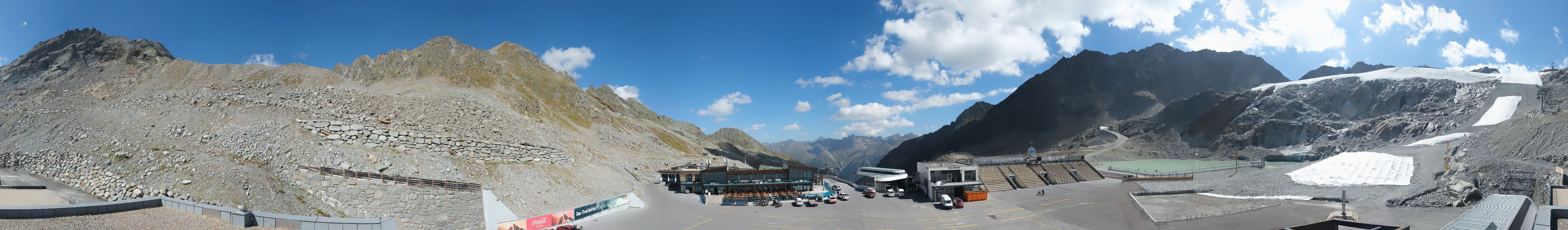 Archiv Foto Webcam Rettenbachgletscher Stadion