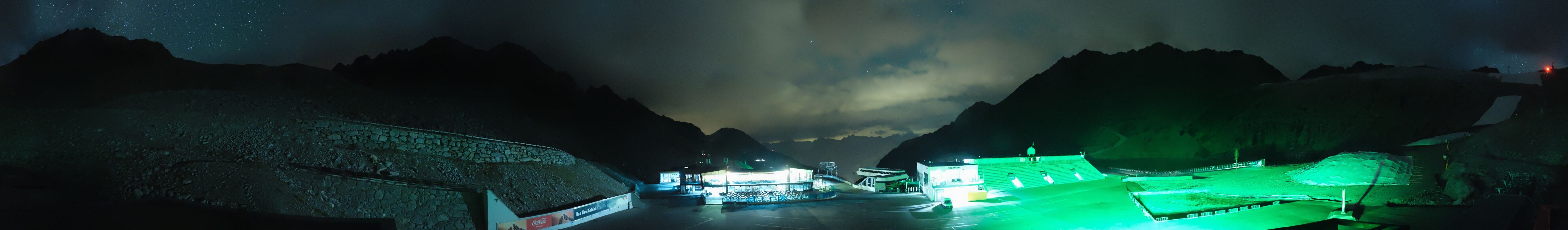 Archived image Webcam Glacier Arena Rettenbach