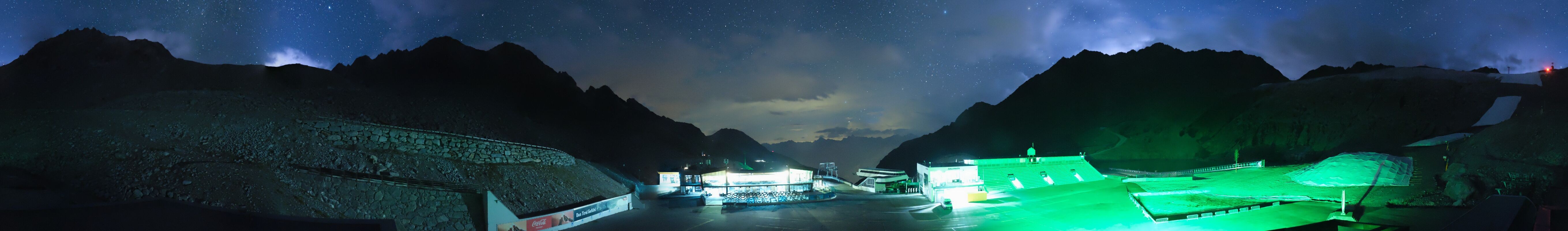 Archived image Webcam Glacier Arena Rettenbach