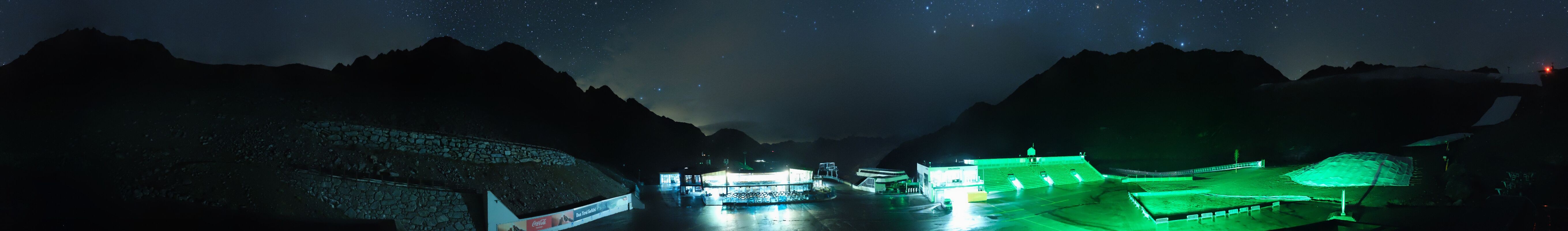 Archived image Webcam Glacier Arena Rettenbach