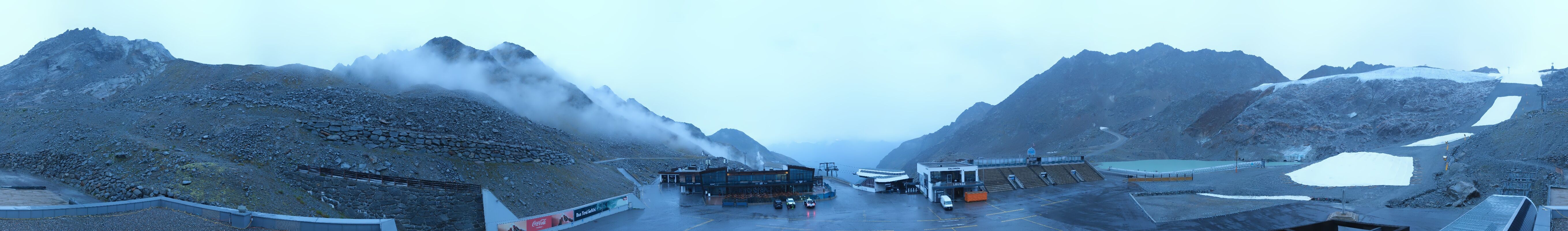 Archived image Webcam Glacier Arena Rettenbach