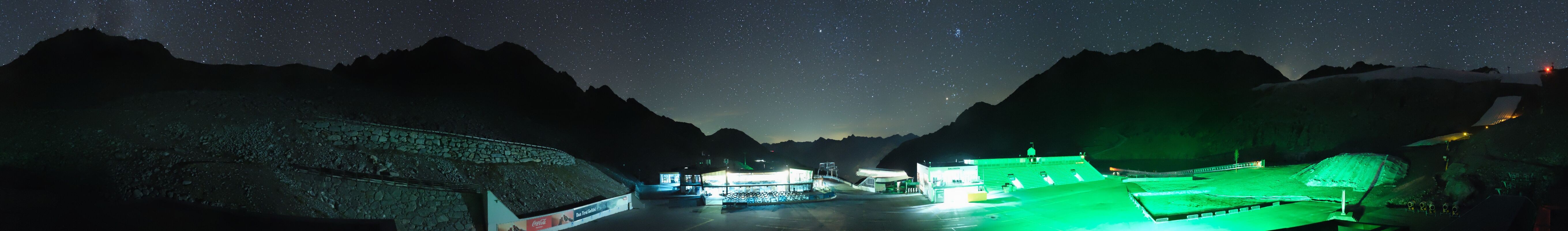 Archived image Webcam Glacier Arena Rettenbach