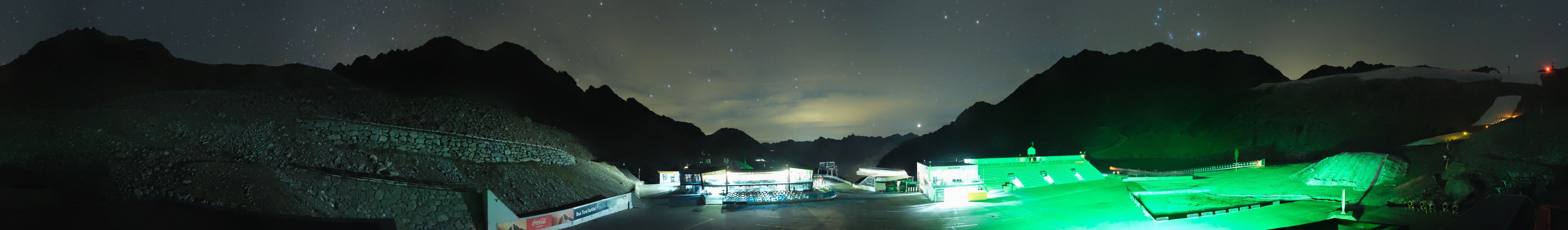 Archived image Webcam Glacier Arena Rettenbach