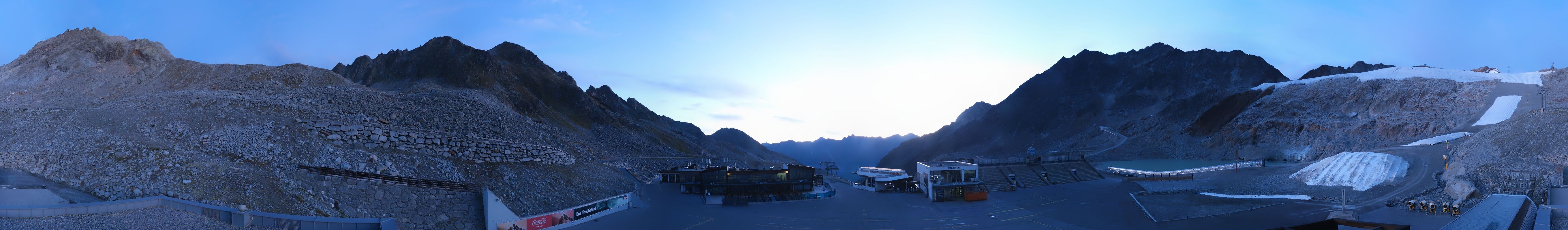 Archived image Webcam Glacier Arena Rettenbach