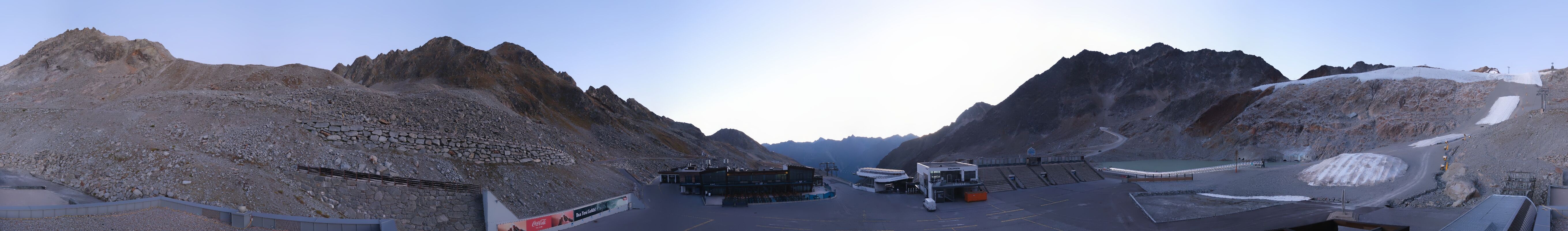 Archiv Foto Webcam Rettenbachgletscher Stadion