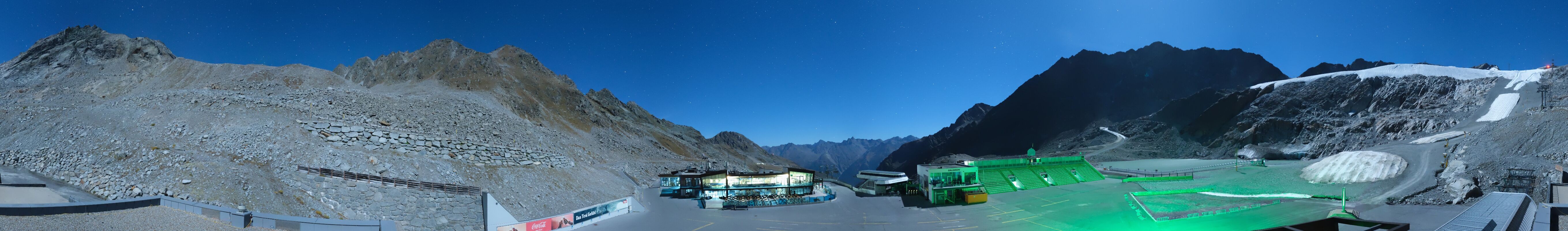 Archiv Foto Webcam Rettenbachgletscher Stadion