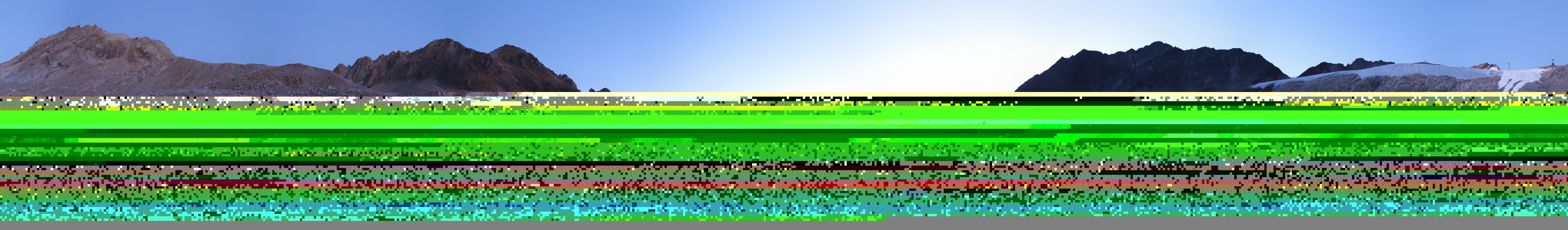 Archiv Foto Webcam Rettenbachgletscher Stadion