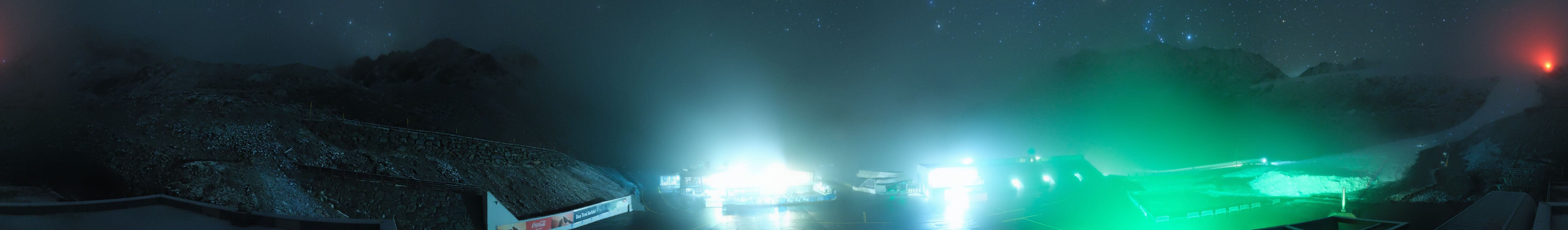 Archiv Foto Webcam Rettenbachgletscher Stadion