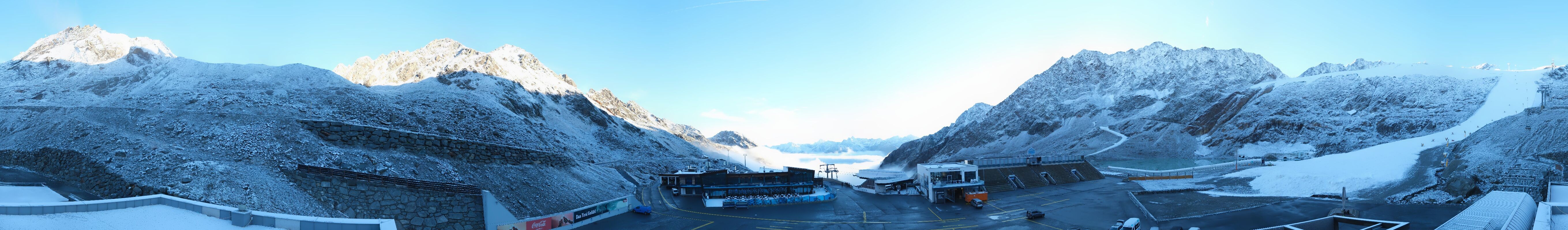 Archiv Foto Webcam Rettenbachgletscher Stadion