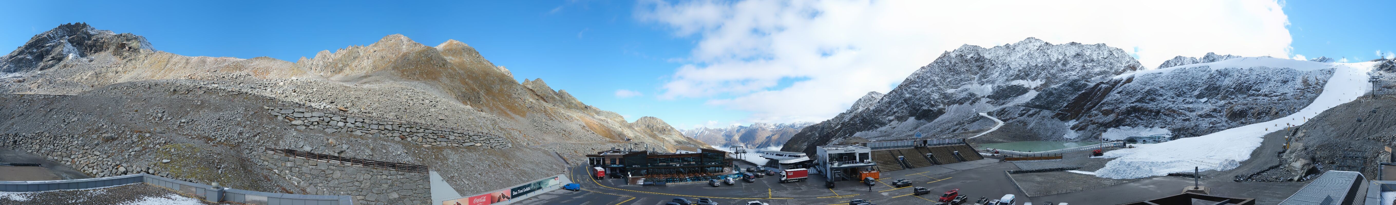 Archiv Foto Webcam Rettenbachgletscher Stadion
