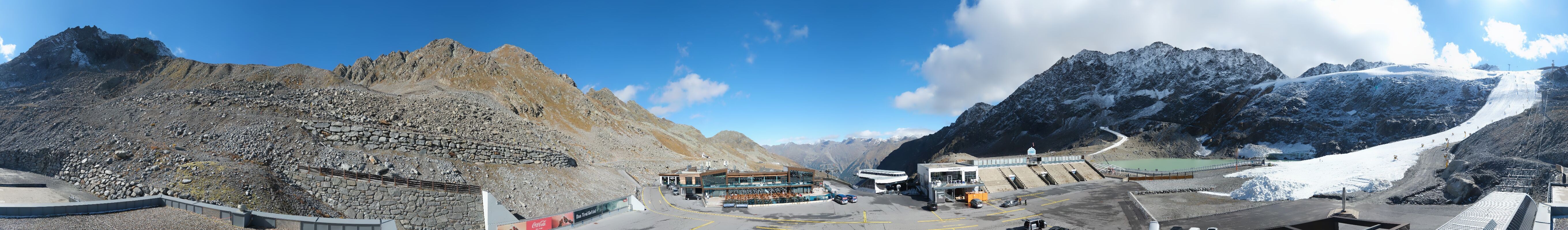 Archiv Foto Webcam Rettenbachgletscher Stadion