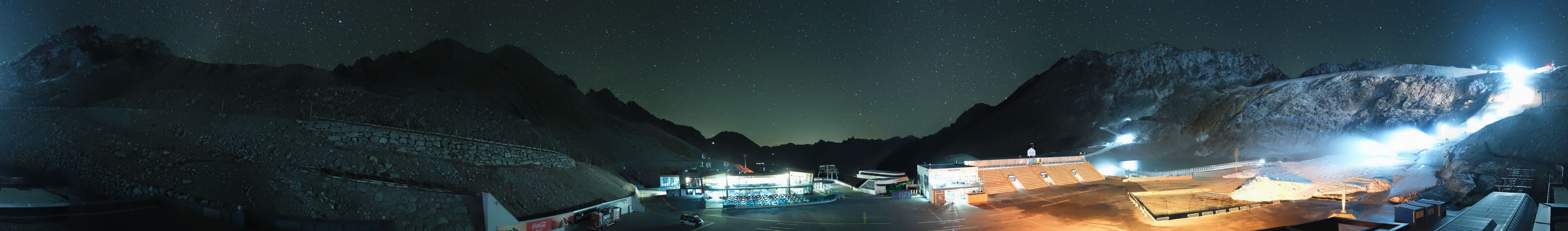 Archived image Webcam Glacier Arena Rettenbach