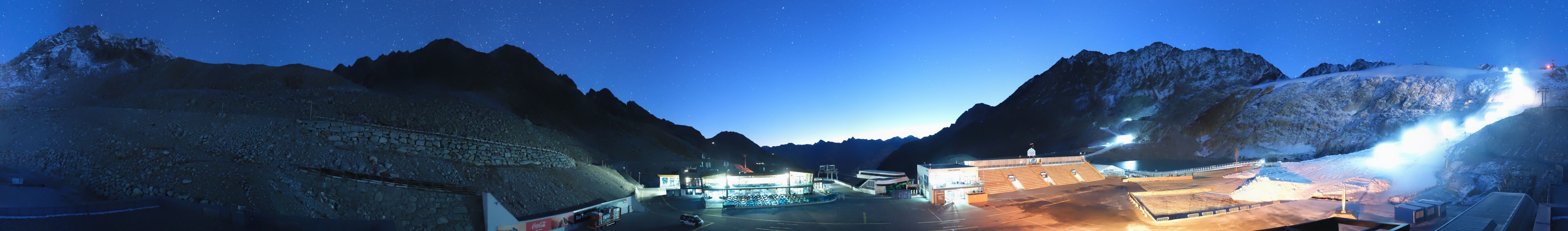Archived image Webcam Glacier Arena Rettenbach