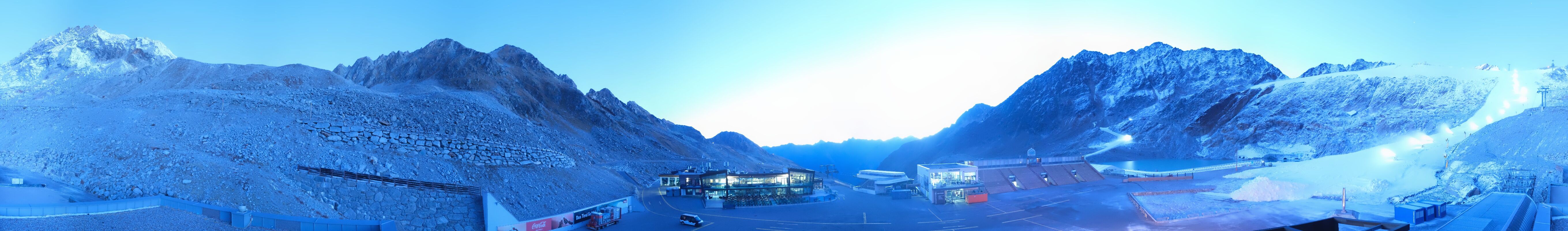 Archived image Webcam Glacier Arena Rettenbach