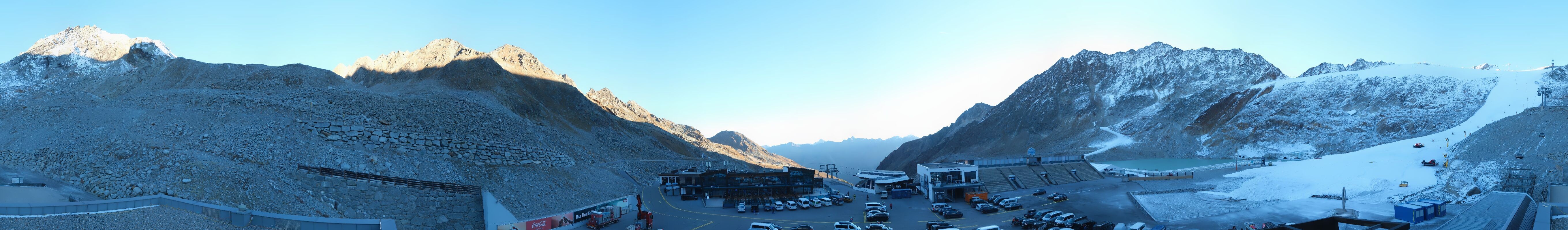 Archived image Webcam Glacier Arena Rettenbach