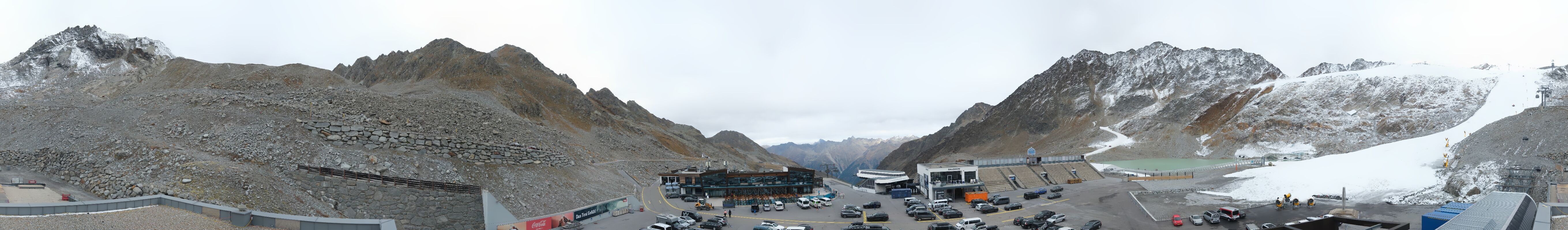 Archived image Webcam Glacier Arena Rettenbach