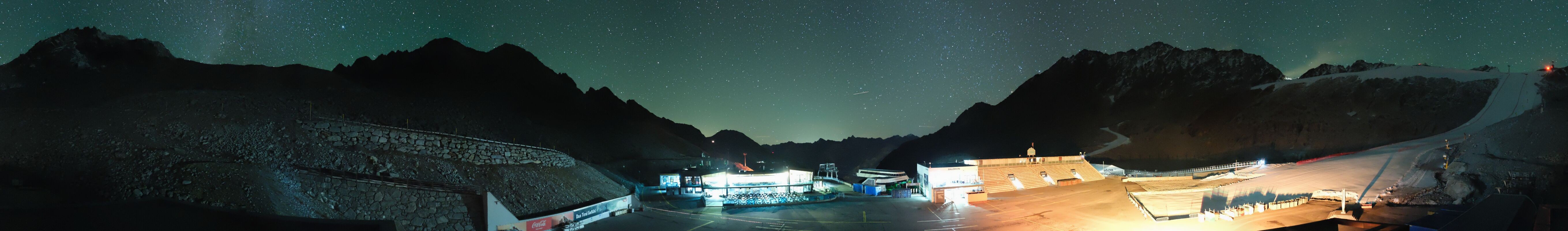 Archiv Foto Webcam Rettenbachgletscher Stadion
