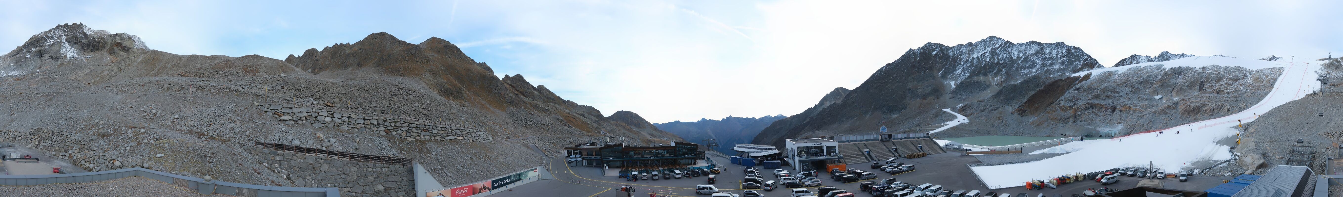 Archiv Foto Webcam Rettenbachgletscher Stadion