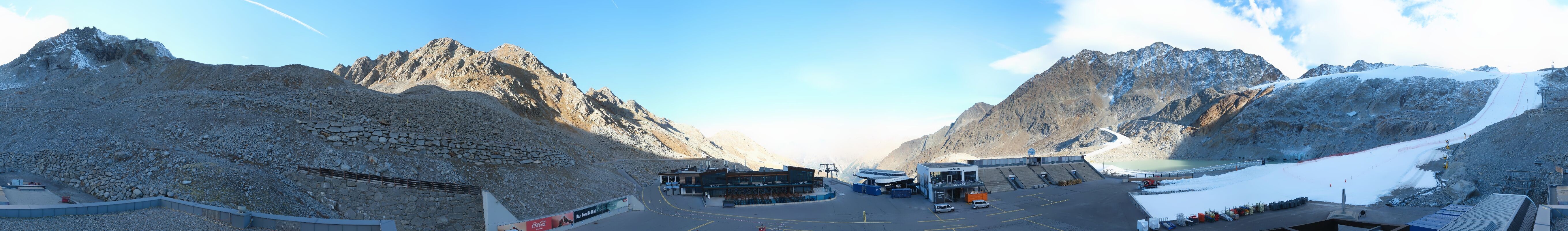 Archiv Foto Webcam Rettenbachgletscher Stadion