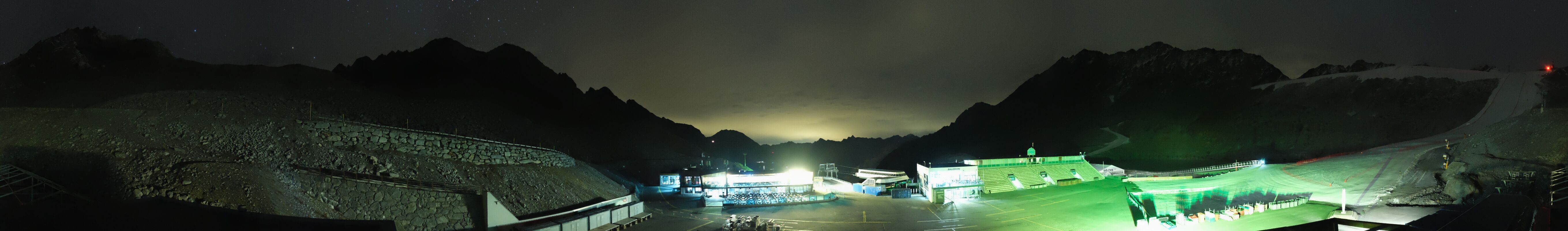 Archived image Webcam Glacier Arena Rettenbach