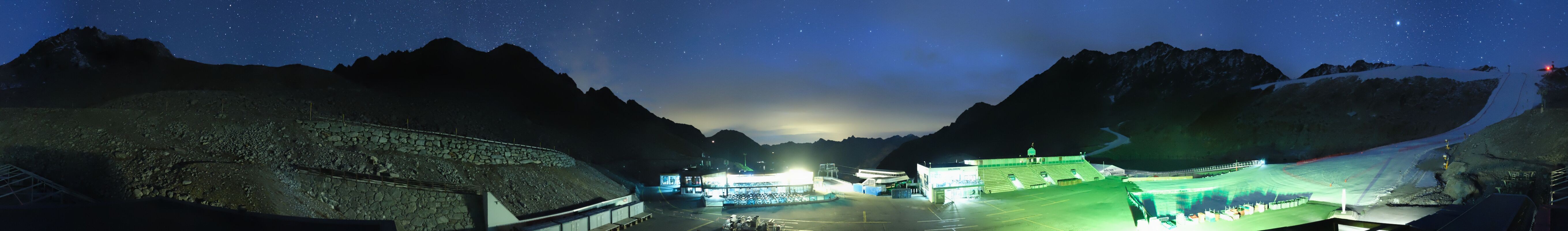 Archived image Webcam Glacier Arena Rettenbach