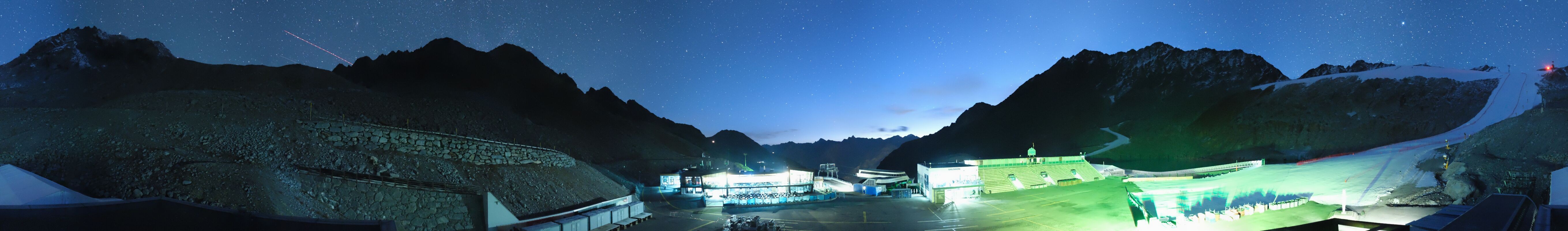 Archiv Foto Webcam Rettenbachgletscher Stadion