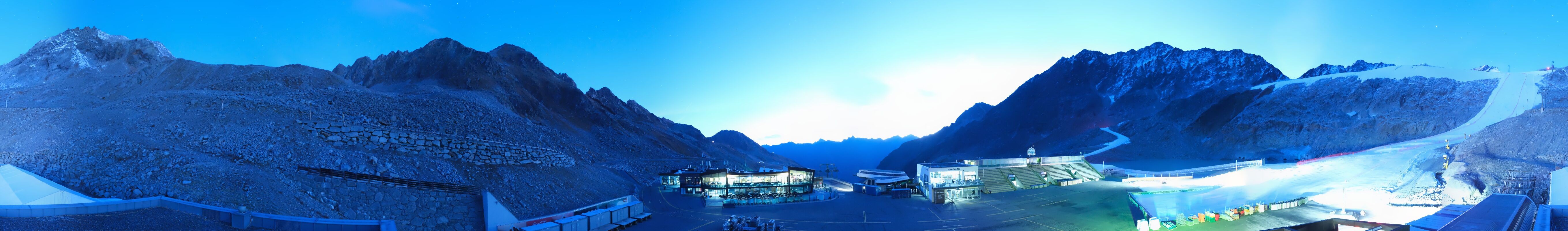 Archiv Foto Webcam Rettenbachgletscher Stadion