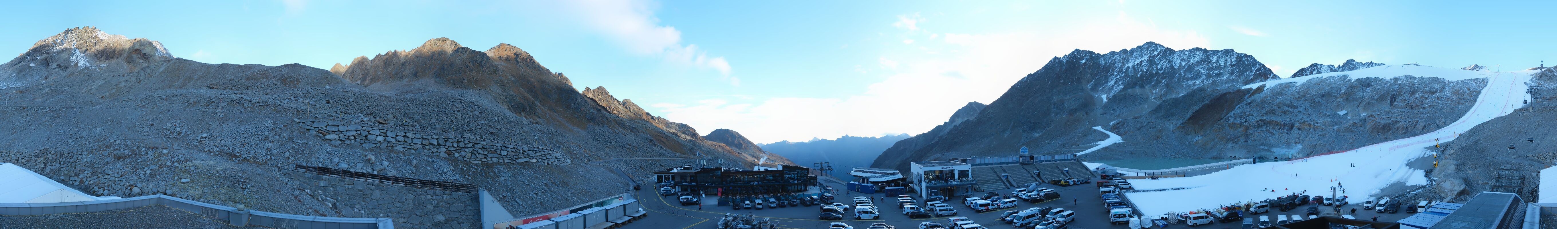 Archiv Foto Webcam Rettenbachgletscher Stadion