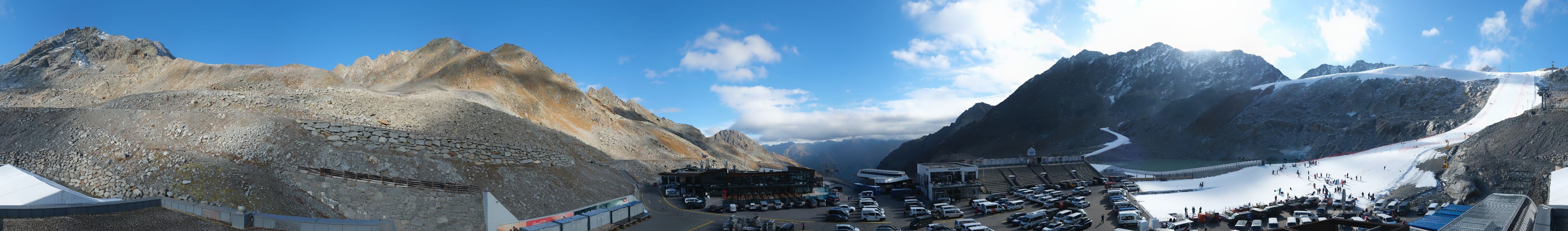 Archiv Foto Webcam Rettenbachgletscher Stadion