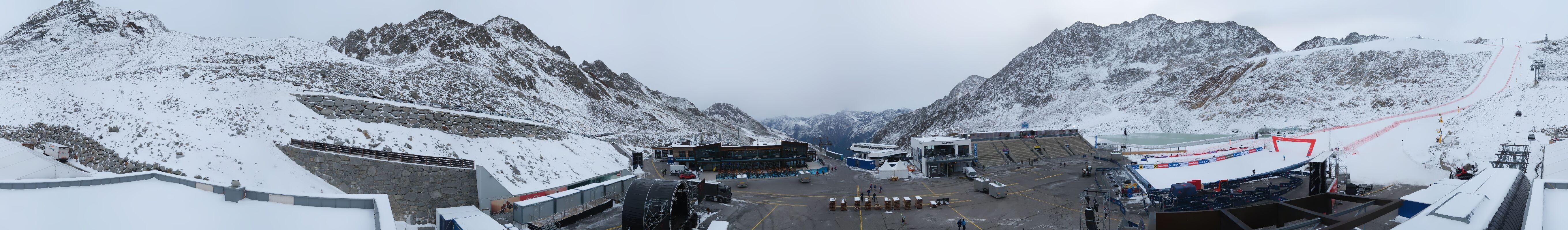 Archived image Webcam Glacier Arena Rettenbach