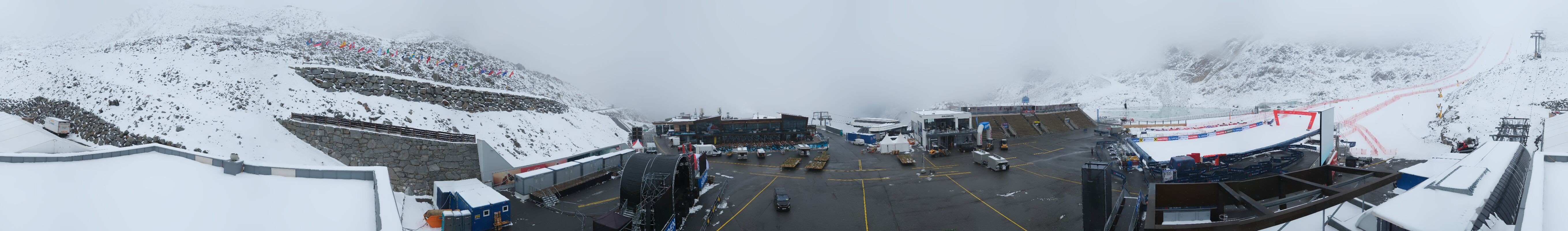 Archived image Webcam Glacier Arena Rettenbach