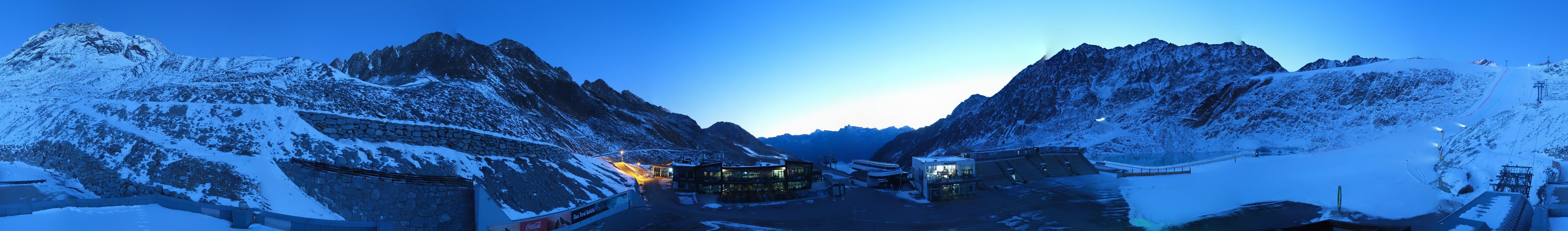 Archiv Foto Webcam Rettenbachgletscher Stadion