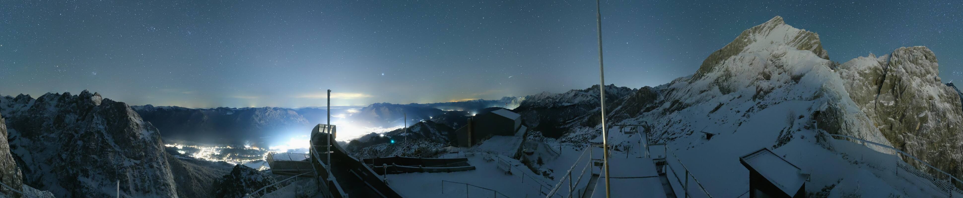 Archiv Foto Webcam Garmisch: Ausblick am Osterfelderkopf