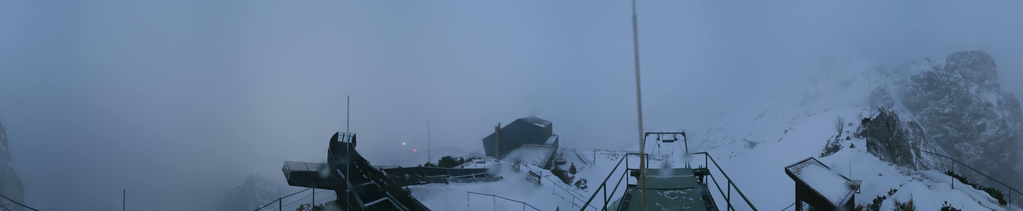 Archiv Foto Webcam Garmisch: Ausblick am Osterfelderkopf