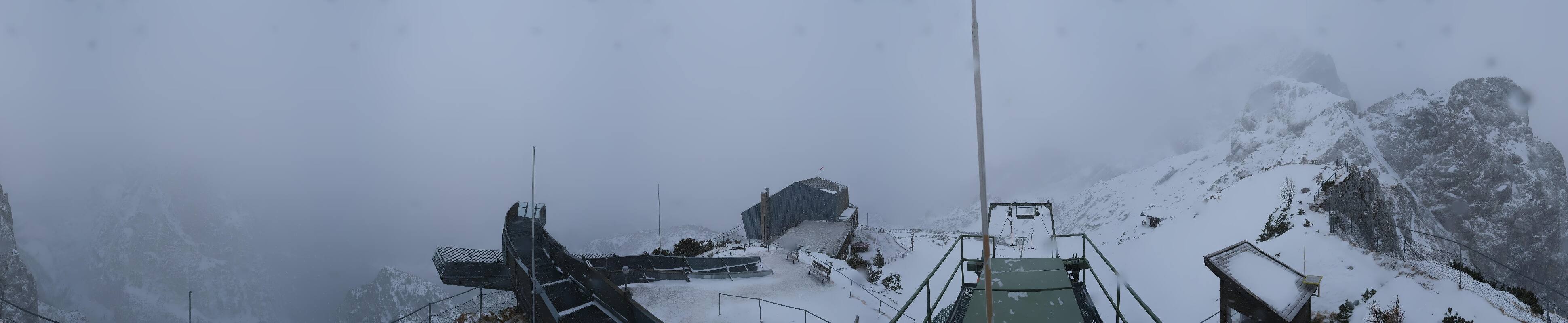 Archiv Foto Webcam Garmisch: Ausblick am Osterfelderkopf