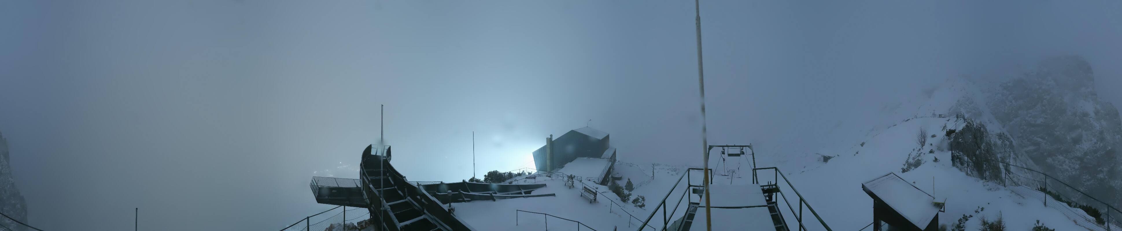 Archiv Foto Webcam Garmisch: Ausblick am Osterfelderkopf