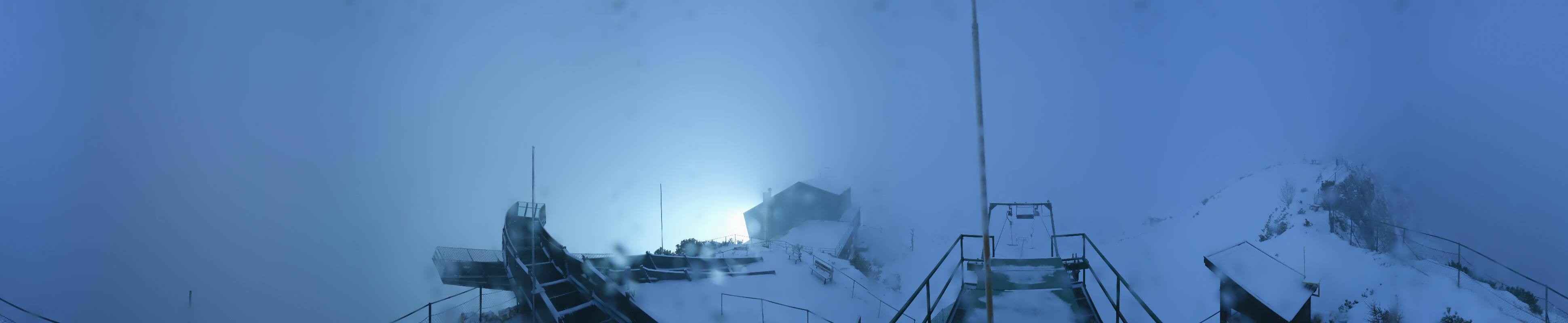 Archiv Foto Webcam Garmisch: Ausblick am Osterfelderkopf