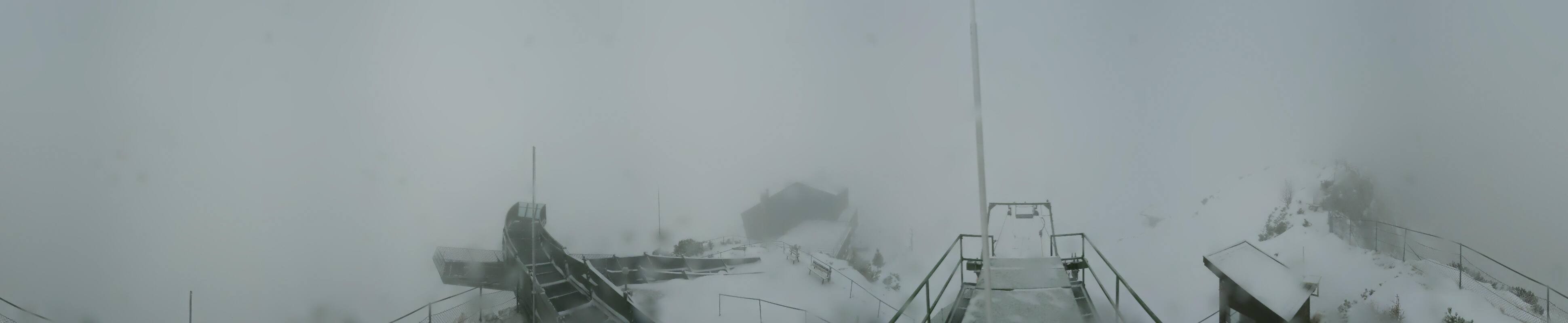 Archiv Foto Webcam Garmisch: Ausblick am Osterfelderkopf