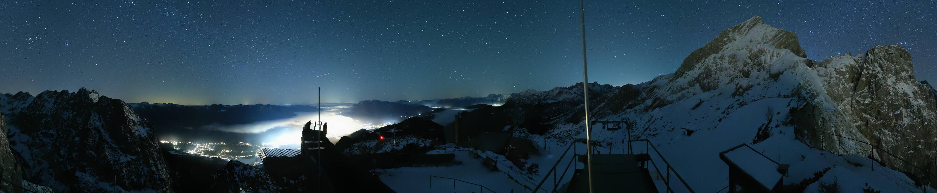 Archiv Foto Webcam Garmisch: Ausblick am Osterfelderkopf