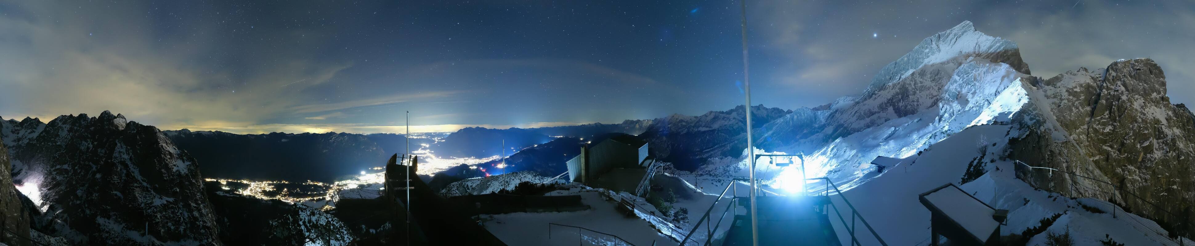 Archiv Foto Webcam Garmisch: Ausblick am Osterfelderkopf