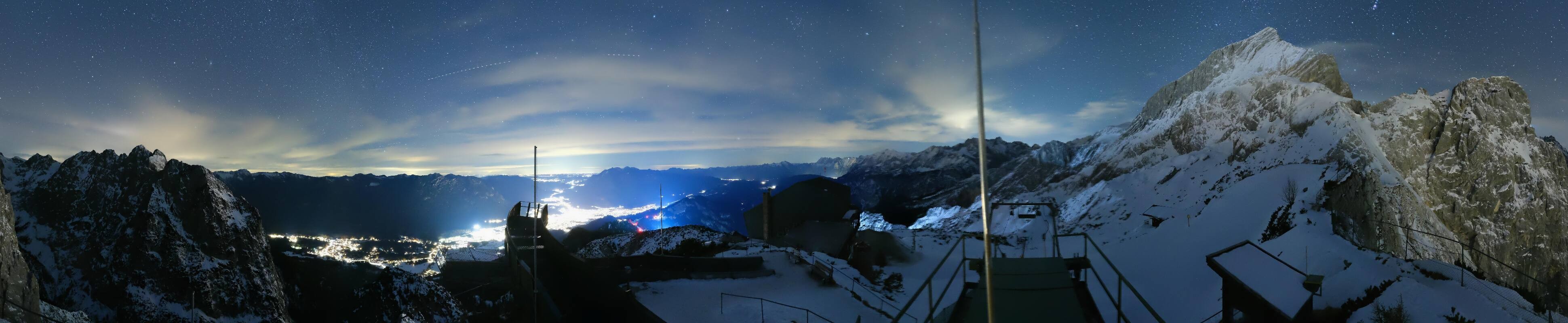 Archiv Foto Webcam Garmisch: Ausblick am Osterfelderkopf