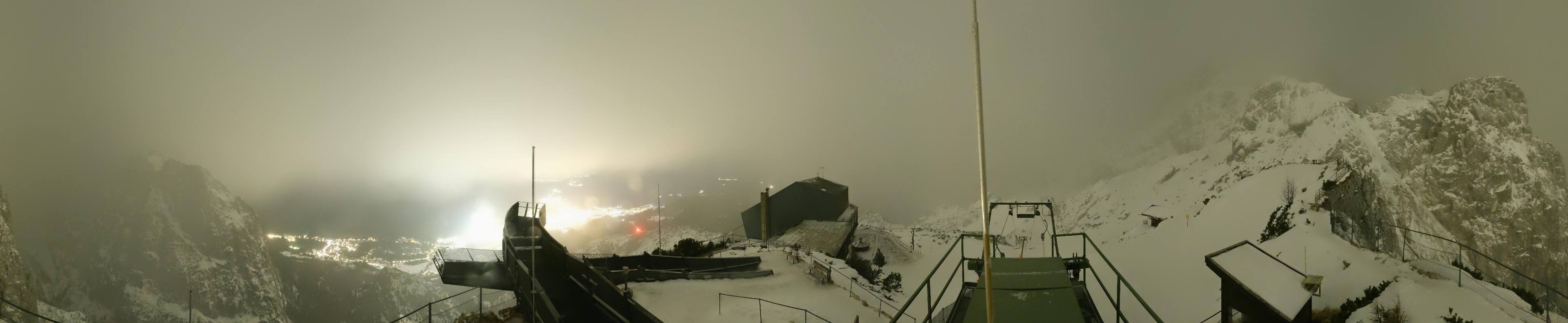 Archiv Foto Webcam Garmisch: Ausblick am Osterfelderkopf