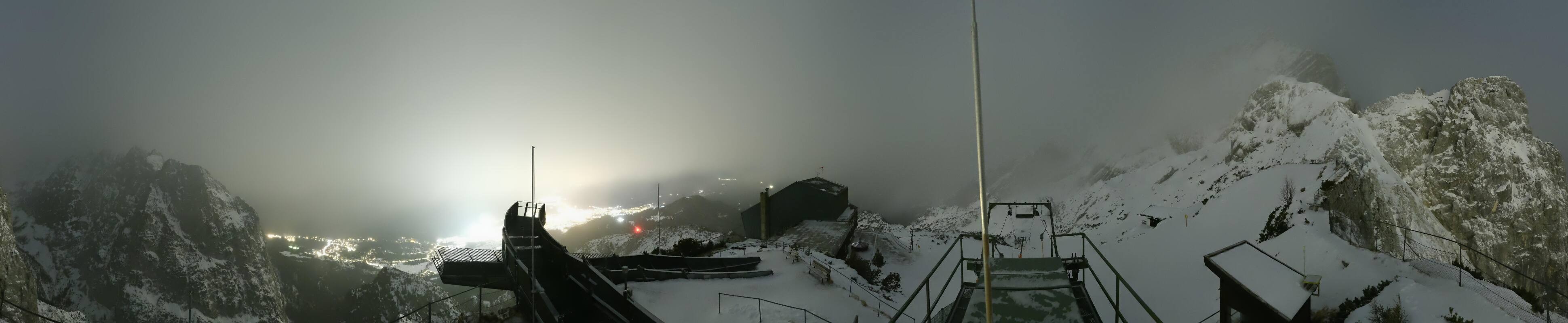 Archiv Foto Webcam Garmisch: Ausblick am Osterfelderkopf