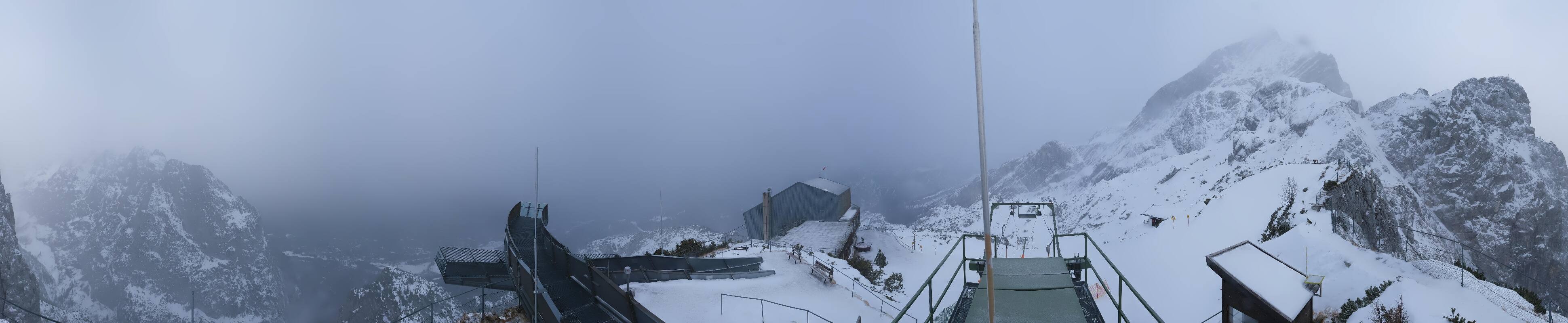 Archiv Foto Webcam Garmisch: Ausblick am Osterfelderkopf