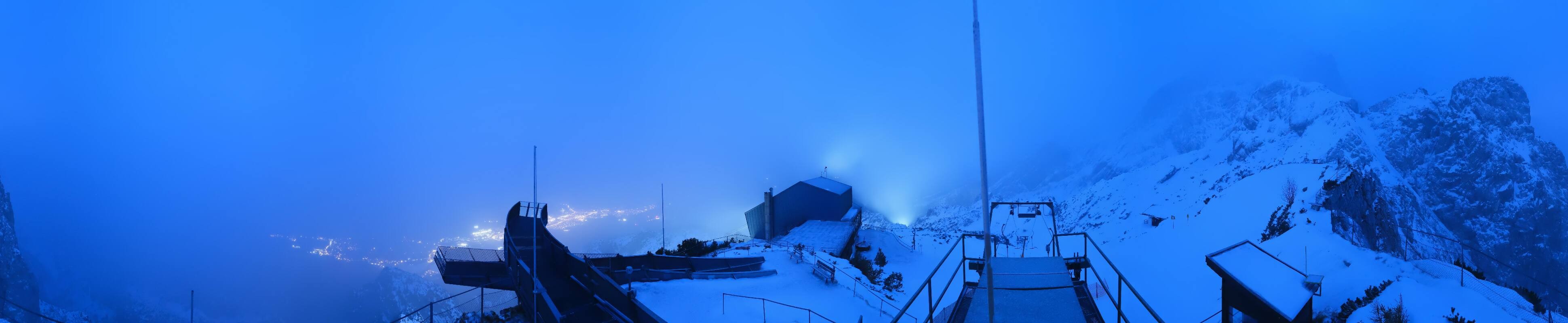 Archiv Foto Webcam Garmisch: Ausblick am Osterfelderkopf