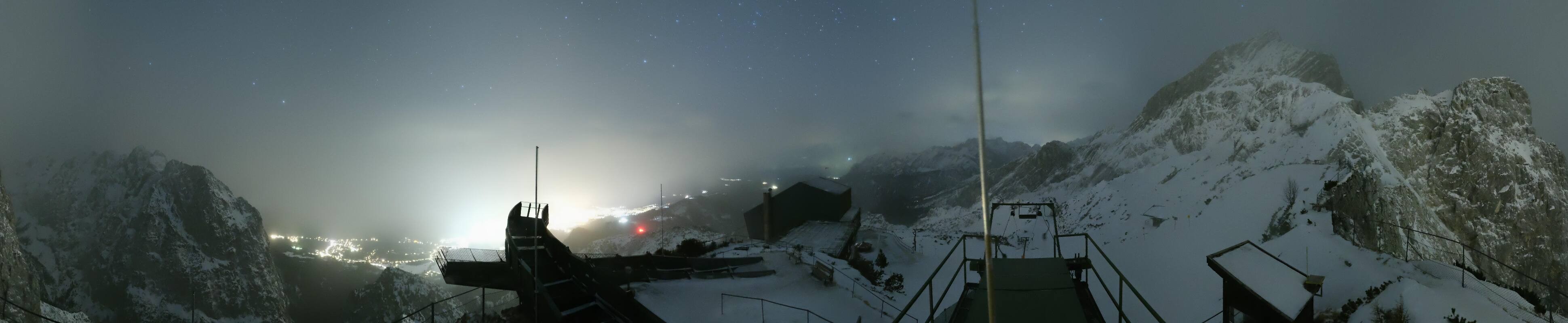 Archiv Foto Webcam Garmisch: Ausblick am Osterfelderkopf