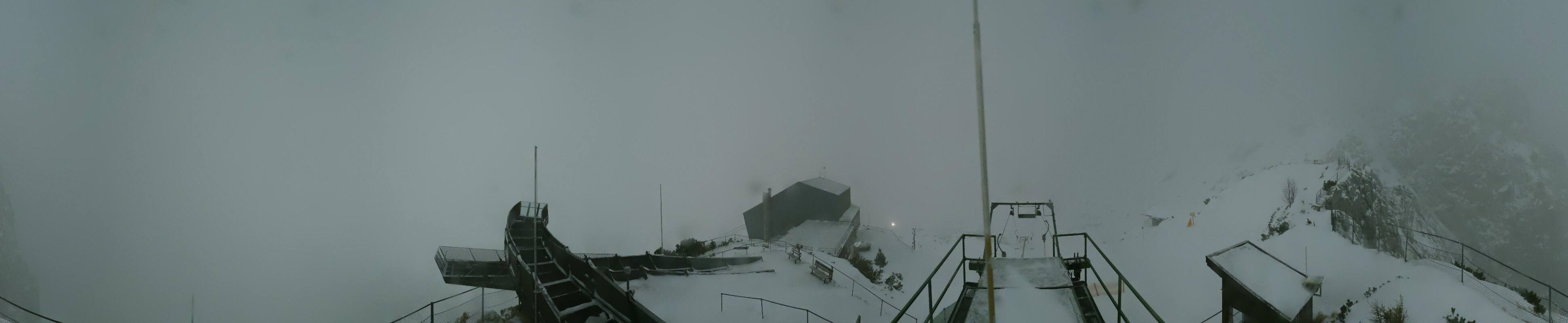 Archiv Foto Webcam Garmisch: Ausblick am Osterfelderkopf