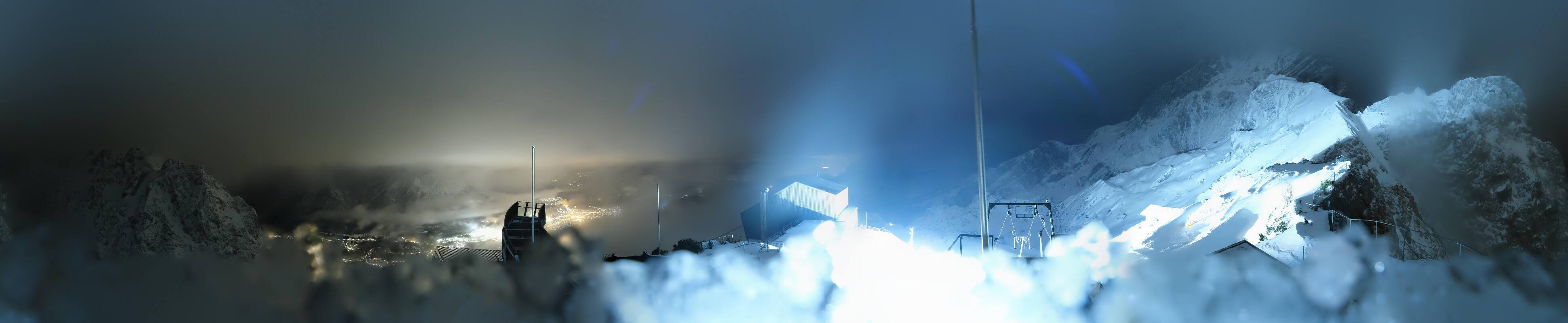 Archiv Foto Webcam Garmisch: Ausblick am Osterfelderkopf