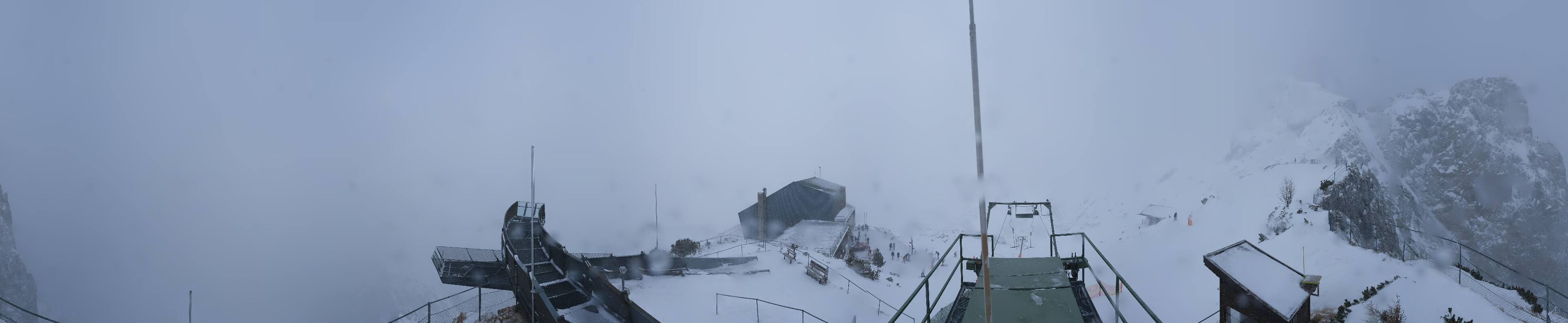 Archiv Foto Webcam Garmisch: Ausblick am Osterfelderkopf
