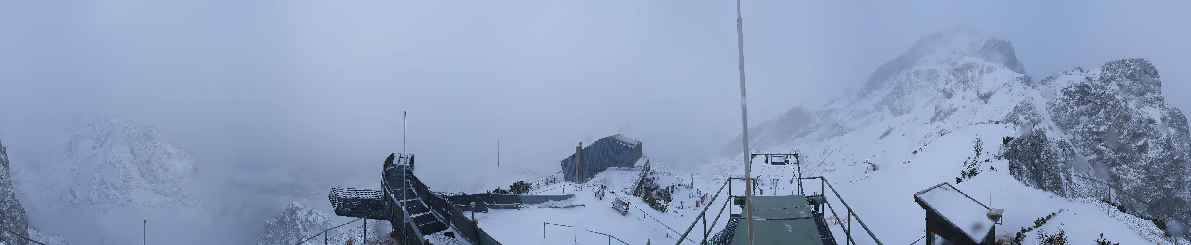 Archiv Foto Webcam Garmisch: Ausblick am Osterfelderkopf